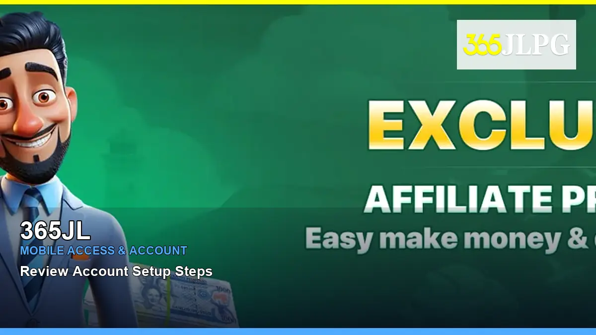 365JL player account support on mobile in the Philippines